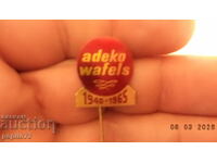Semn publicitar, Adeko Wafels, marcă de vafe și gofre