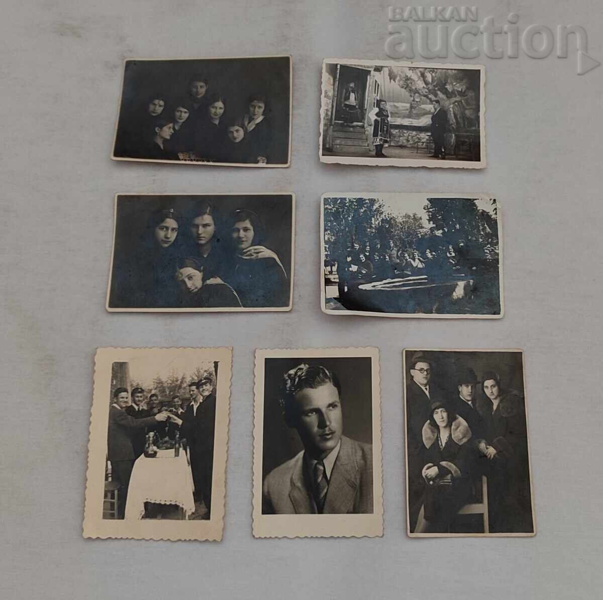 NOVA ZAGORA KINGDOM OF BULGARIA PHOTO LOT 7 PIECES