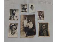 ETHNOGRAPHY EMBROIDERED BLOUSES PHOTOS LOT 7 PIECES