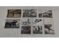 KINGDOM OF BULGARIA SHIP ANCHORAGES PHOTOS LOT 7 PIECES