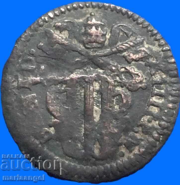 Quatrino Vatican Benedict XIV 1740 - 1758 St. Ubald - 6 Quatrino Vatican Benedict XIV 1740 - 1758 St. Ubald - 6