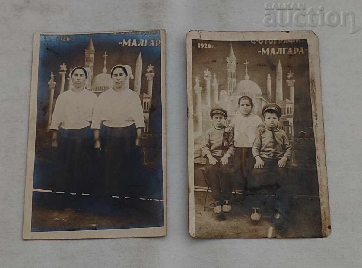 FOTO MALGARA 1926 g. POZE LOT 2 BUCĂȚI