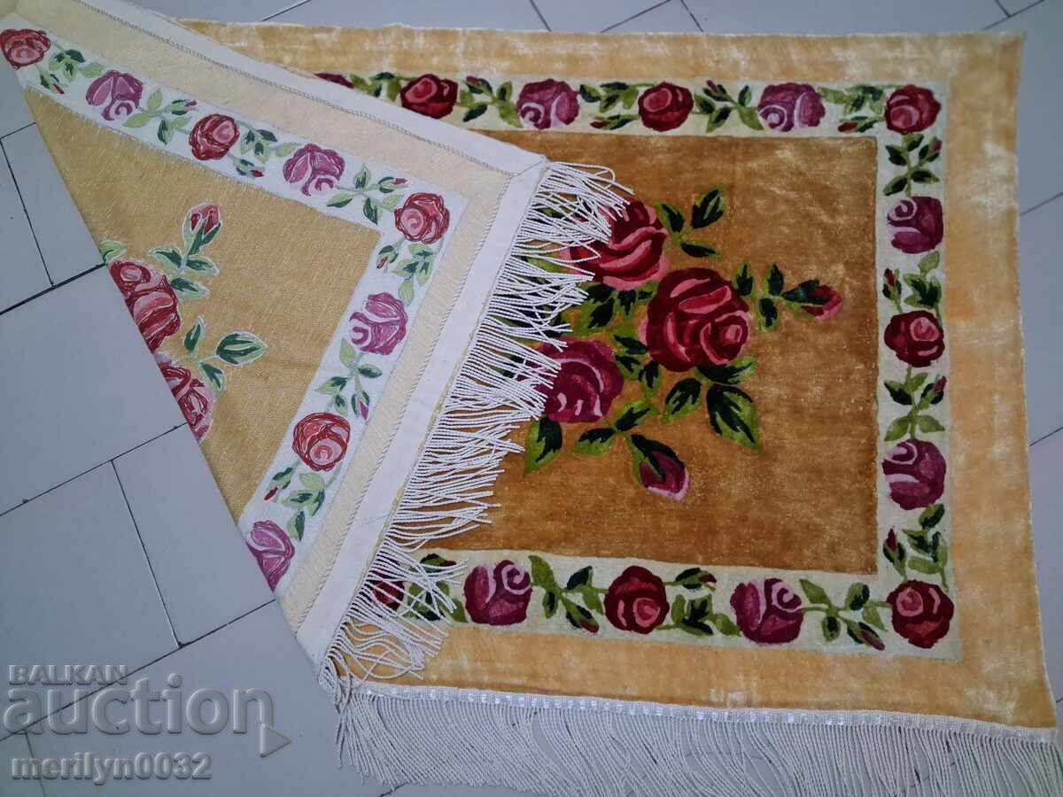 Аукцион Стар плюшен ковьор за стена, черга, пано, килим картина