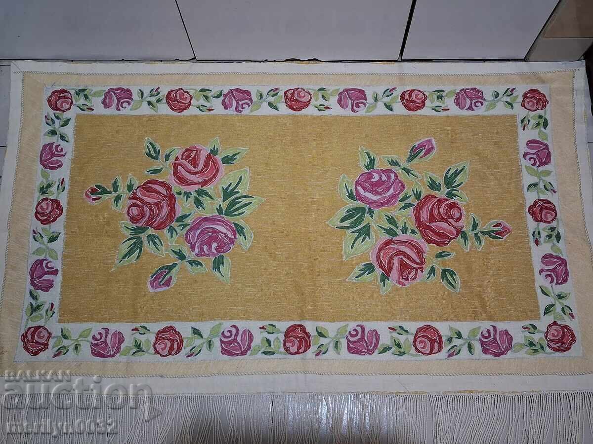 Доставка на Стар плюшен ковьор за стена, черга, пано, килим картина