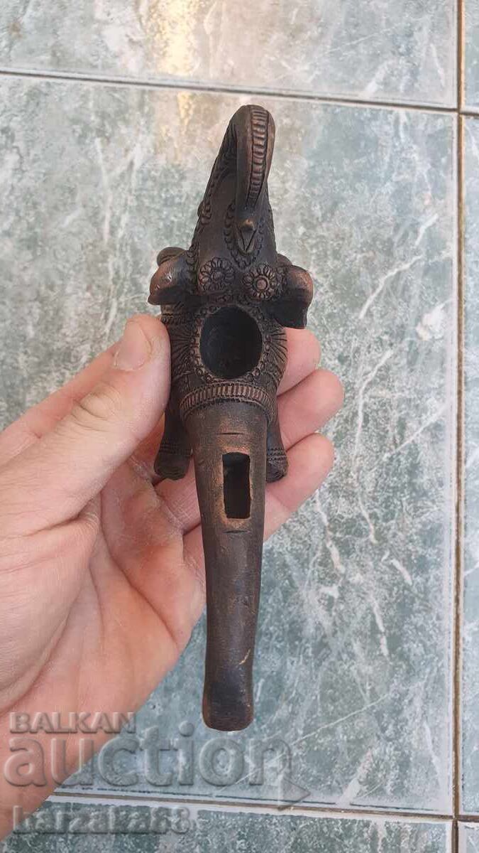 Figurină ceramică veche Elefant - 5