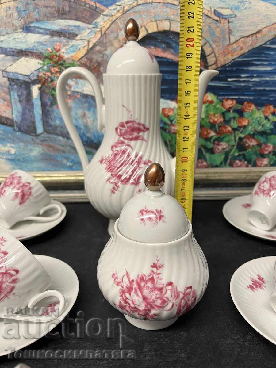 Auction  Edelstein Coffee Set, Bavaria, Germany