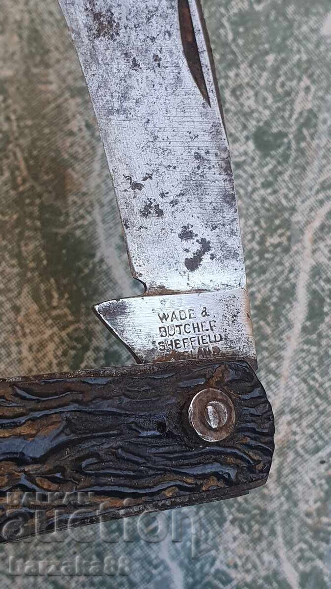 Old pocket knife Butcher England - 5