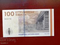 Дания 100 крони 2010 UNC