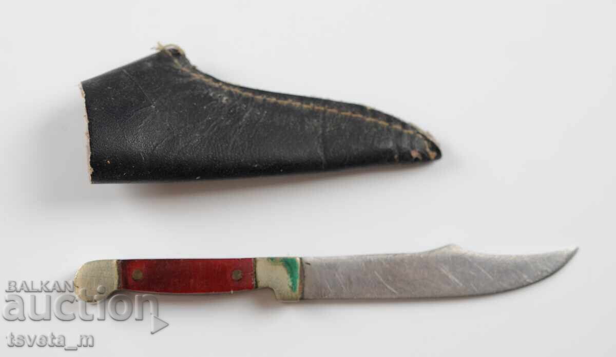 Μικρό μαχαίρι με θήκη Β. Τύρνοβο με τιμή € 22.00 | 43.03 BGN