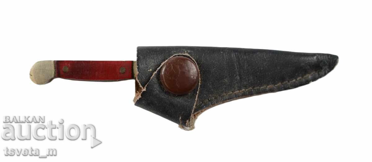 Δημοπρασία Μικρό μαχαίρι με θήκη Β. Τύρνοβο