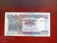 Бурунди 500 шилинги 2009 UNC