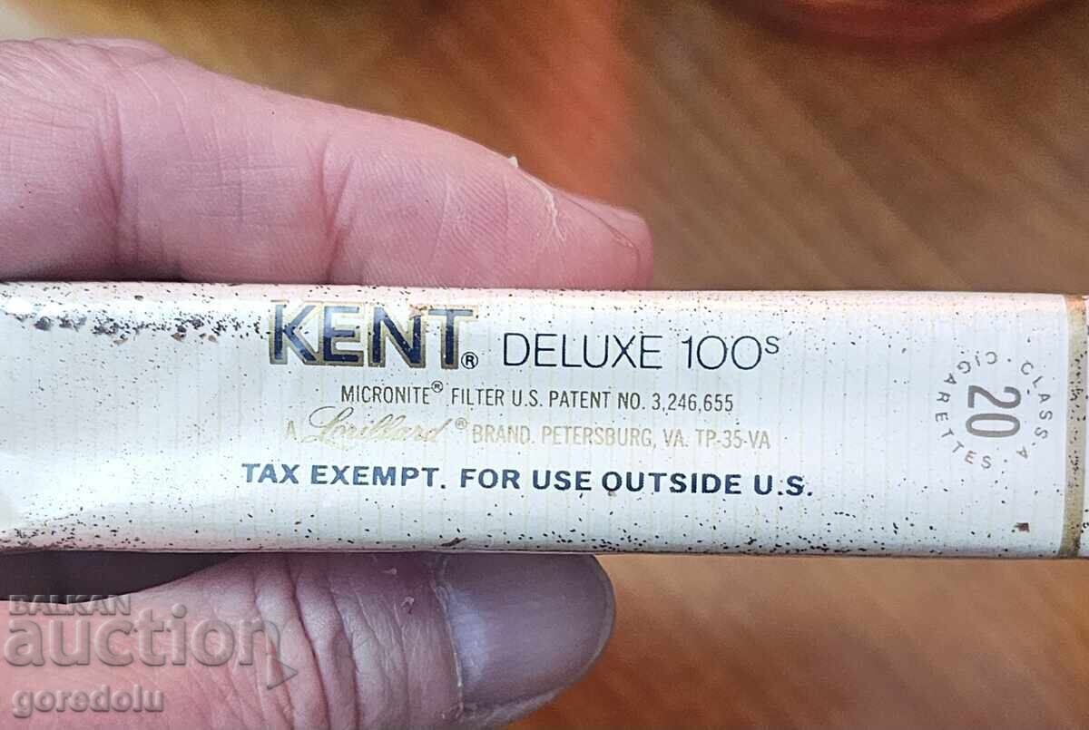 Livrarea Țigări de colecție Kent 100mm din anii '80!