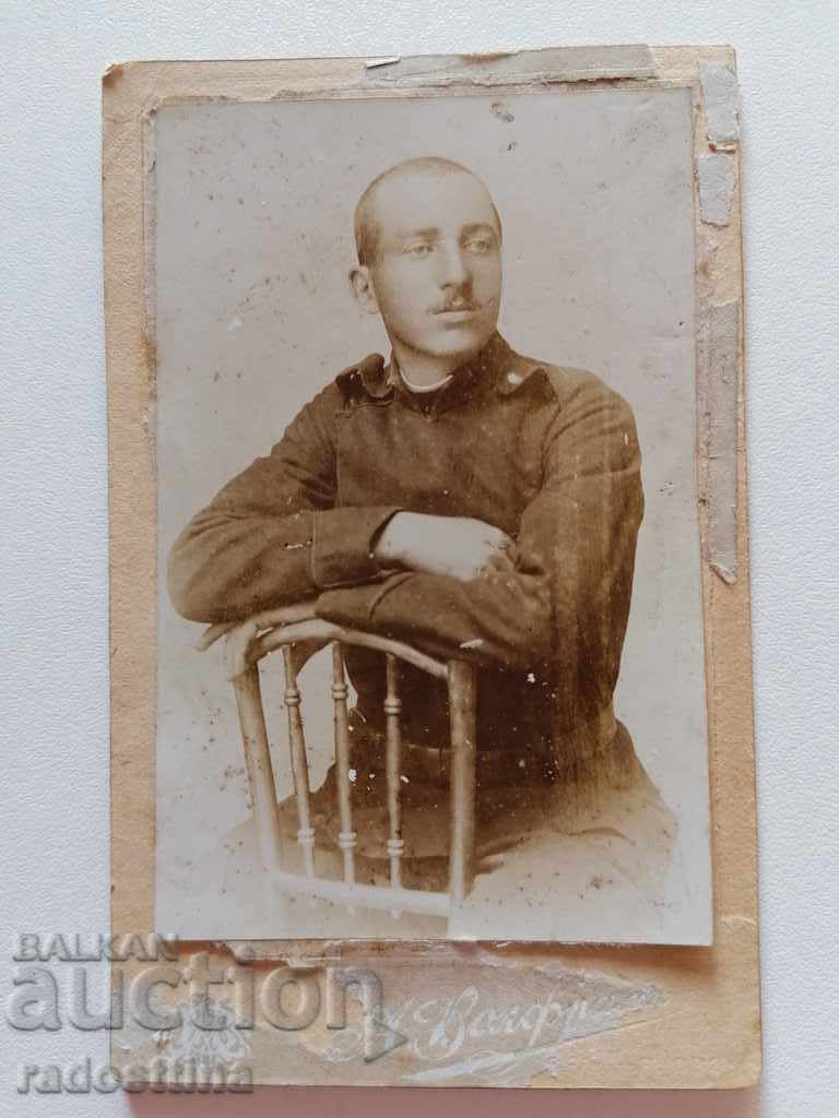 Снимка картон фотография Първа Световна война