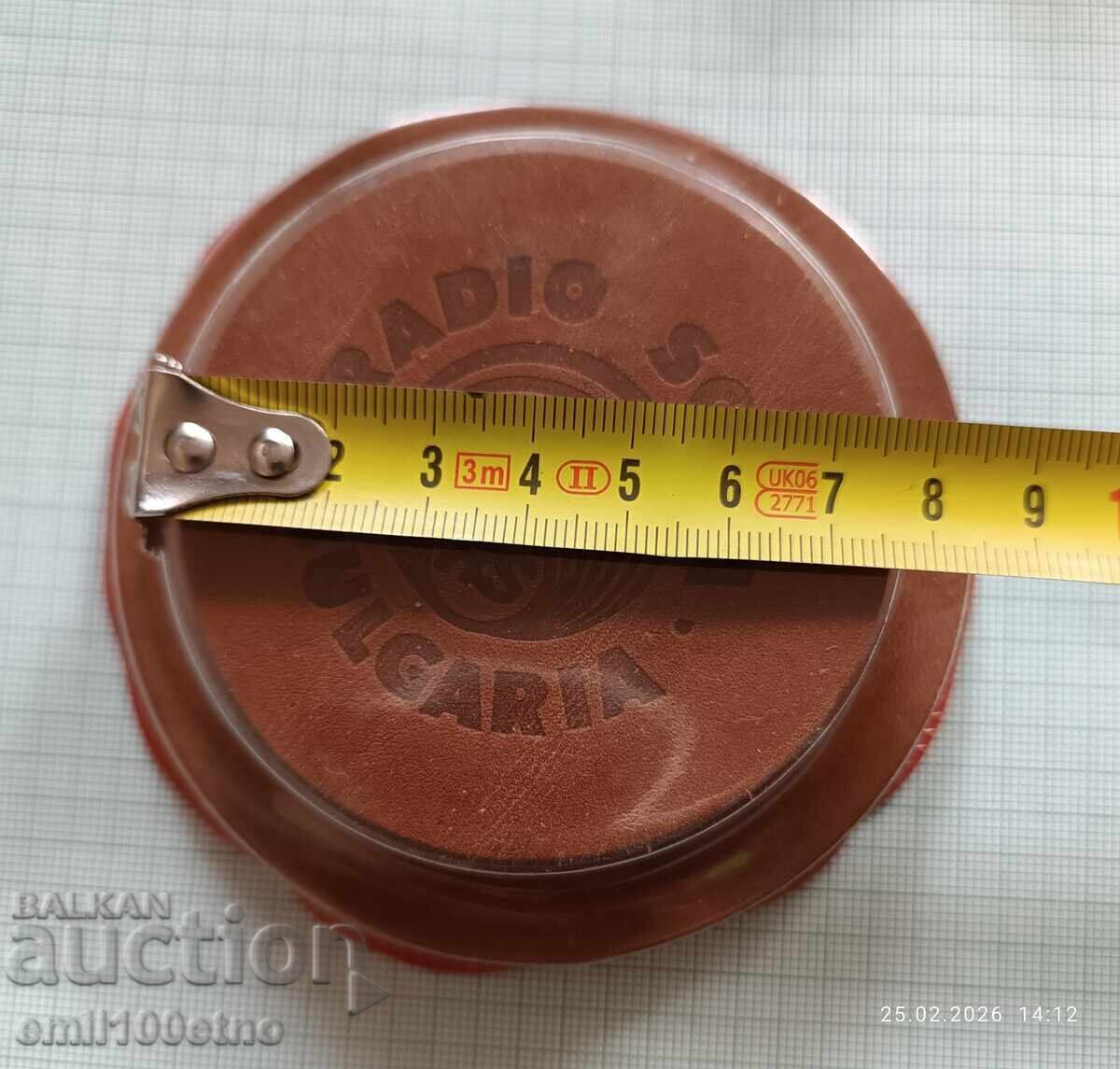 Livrarea Radio Sofia - Suporturi de pahare din piele naturală