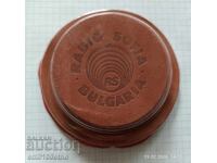 Радио София - подложки за чаши от естествена кожа