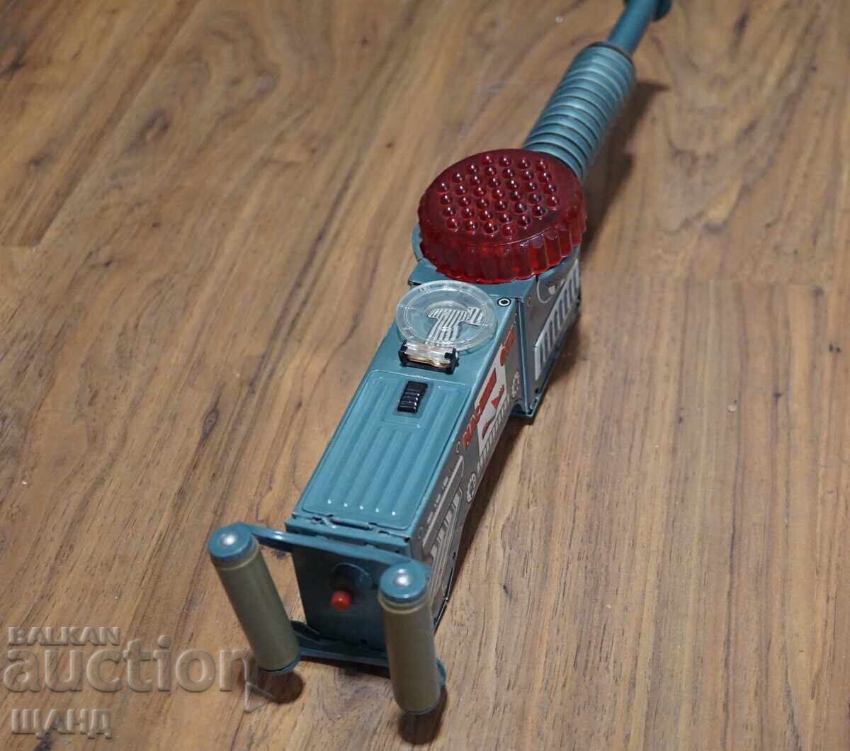 ME 602 Jucărie metalică veche chinezească mitralieră cu cutie - 5