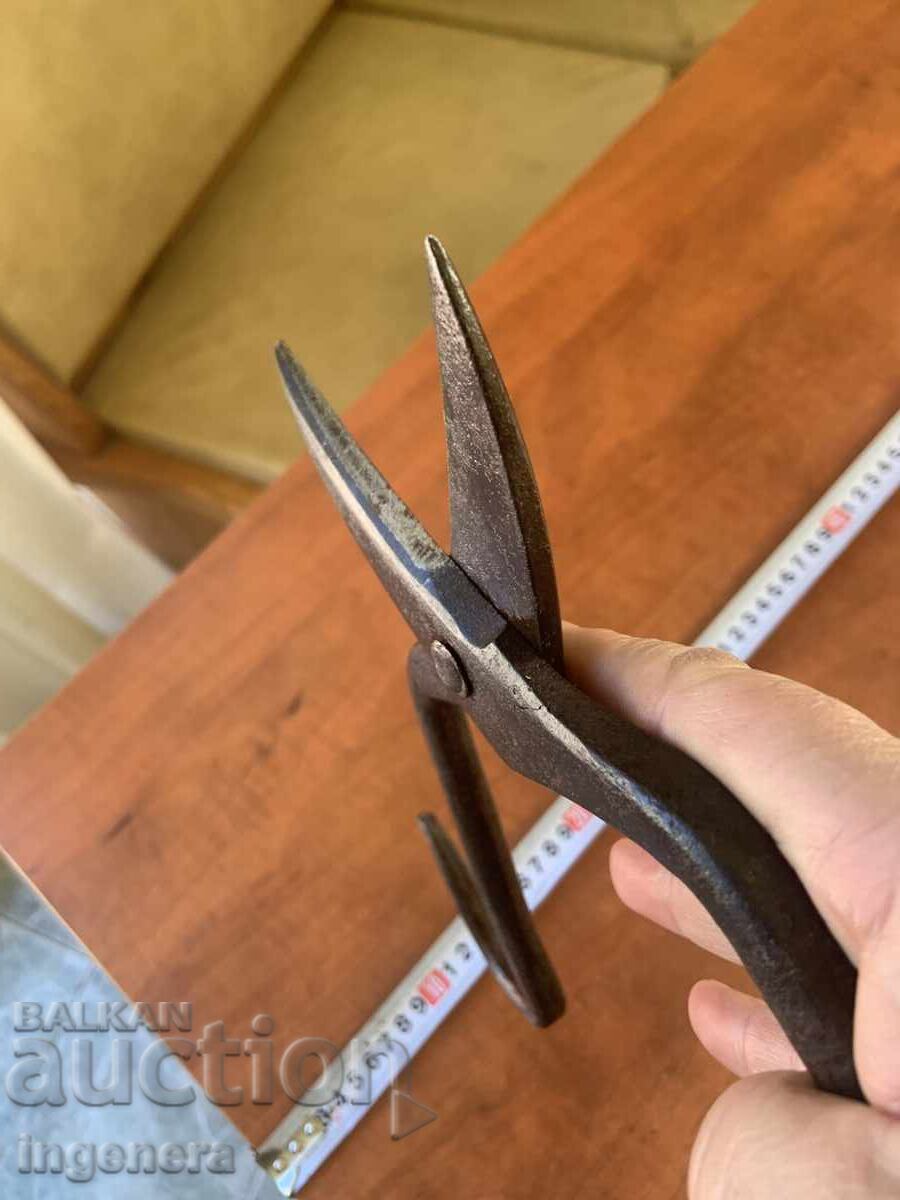 НОЖИЦА ЗА ЛАМАРИНА ЗДРАВА И РЕЗЛИВА БЕЗ ХЛАБИНИ-КОВАНА - 5