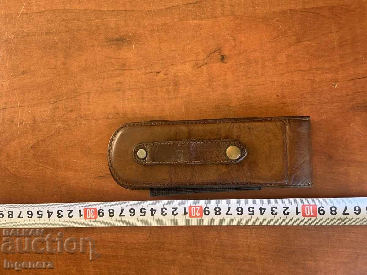 HUSA DE PIELE TOC PENTRU ASCUȚITOR, BRUȘ, FOARFECE SAU ALTUL DE MARCĂ HUSA DE PIELE TOC PENTRU ASCUȚITOR, BRUȘ, FOARFECE SAU ALTUL DE MARCĂ