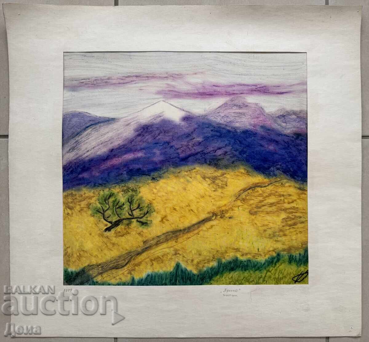 Alexandru Velichkov tablou 1979