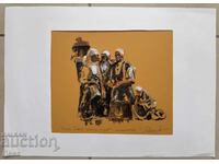 Петър Ненов монотипия