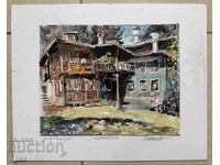 Петър Ненов монотипия