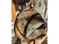 Foarte veche boccea pavur antică papier-mâché sau ceva similar