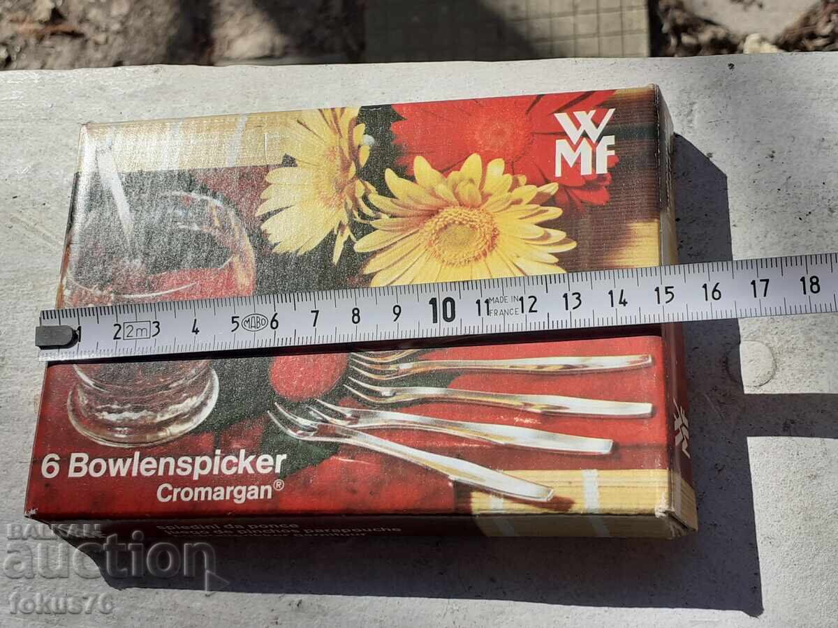 WMF - Νέα πιρούνια για γλυκά με αυθεντικό κουτί - 7