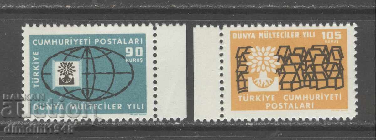 Турция 1960г. - Мi1729/30 серия,чисти