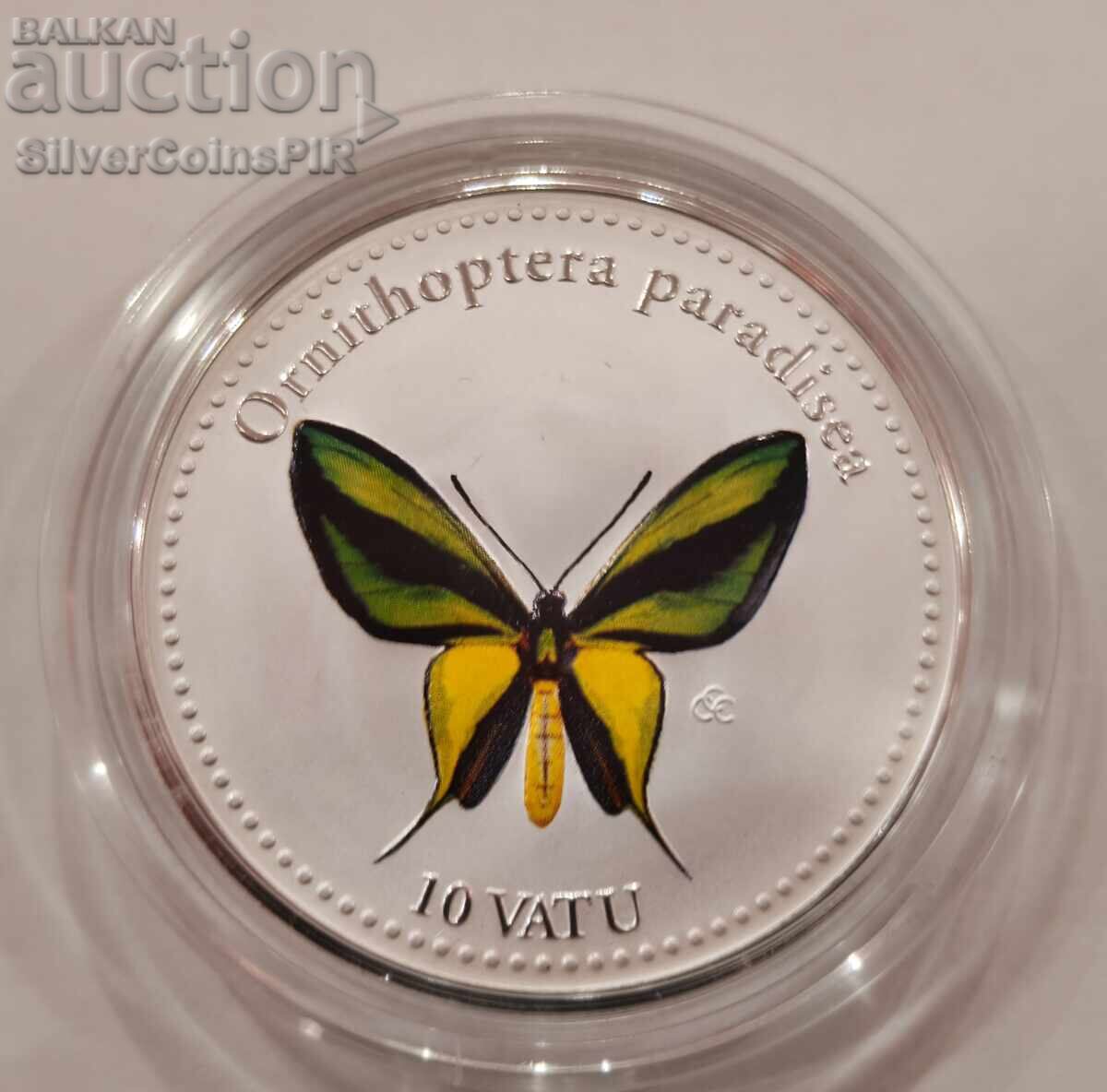 Honey 10 vatu Exotic Butterflies 2006 Vanuatu Honey 10 vatu Exotic Butterflies 2006 Vanuatu