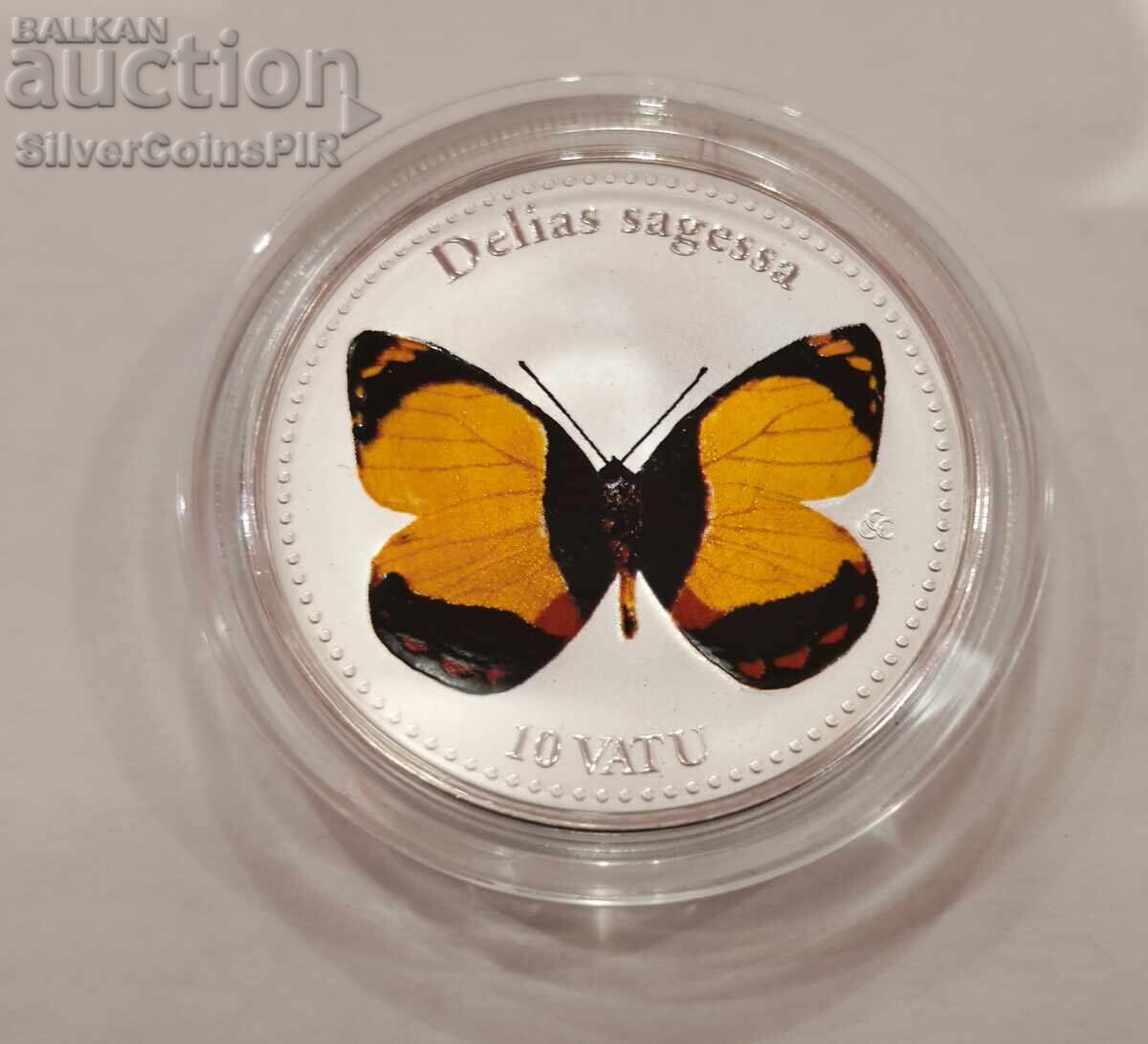 Μέλι 10 vatu Εξωτικές Πεταλούδες 2006 Βανουάτου Μέλι 10 vatu Εξωτικές Πεταλούδες 2006 Βανουάτου