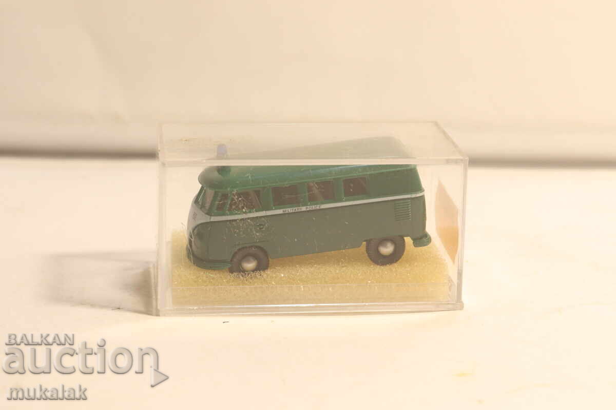 BREKINA H0 1/87 VW T2 TRANSPORTER POLIȚIE POLITSIYA KOLICHKA BREKINA H0 1/87 VW T2 TRANSPORTER POLIȚIE POLITSIYA KOLICHKA