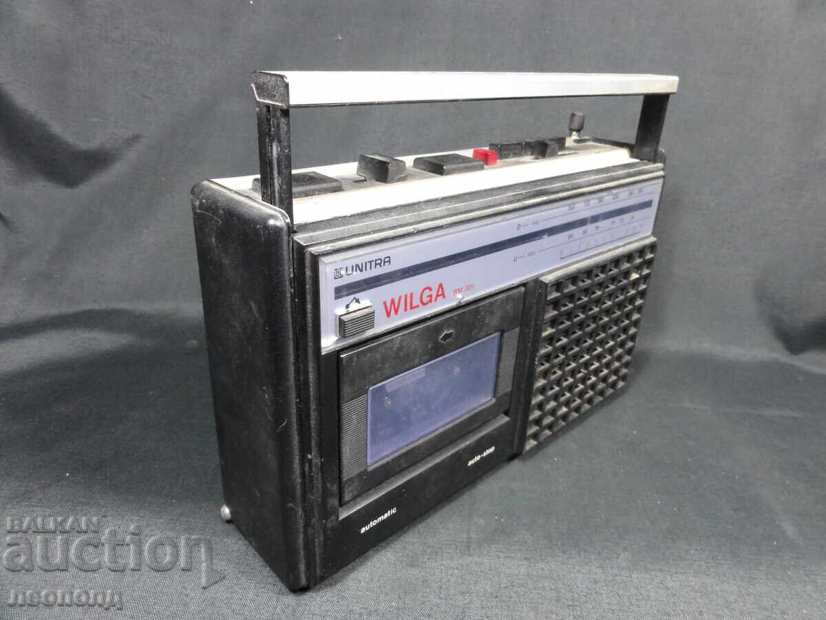 Δημοπρασία BZTS ΣΤΑΡ ΡΕΤΡΟ ΣΟΤΣ ΤΡΑΝΖΙΣΤΟΡ ΡΑΔΙΟ ΚΑΣΕΤΟΦΩΝΟ UNITRA WILGA