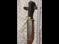 Стар ловен нож кама острие ! Солинген