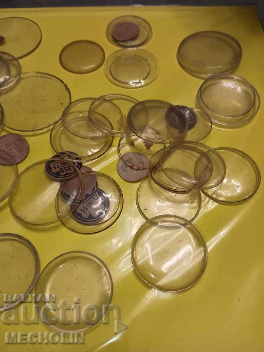 Sticle pentru CEASURI lot 5 - 6