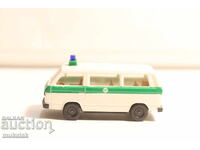 HERPA H0 1/87 VW T3 TRANSPORTER POLICE POLICE CAR