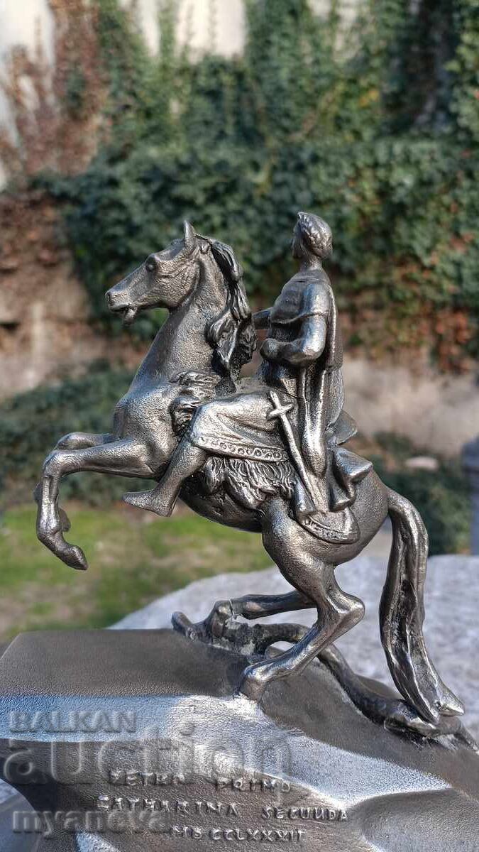 Δημοπρασία Ρωσικό ειδώλιο από την εποχή του Σοσιαλισμού, "Ο Χάλκινος Καβαλάρης"