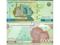 УЗБЕКИСТАН OZBEKISTAN 5000  5 000 Сум issue 2021 UNC