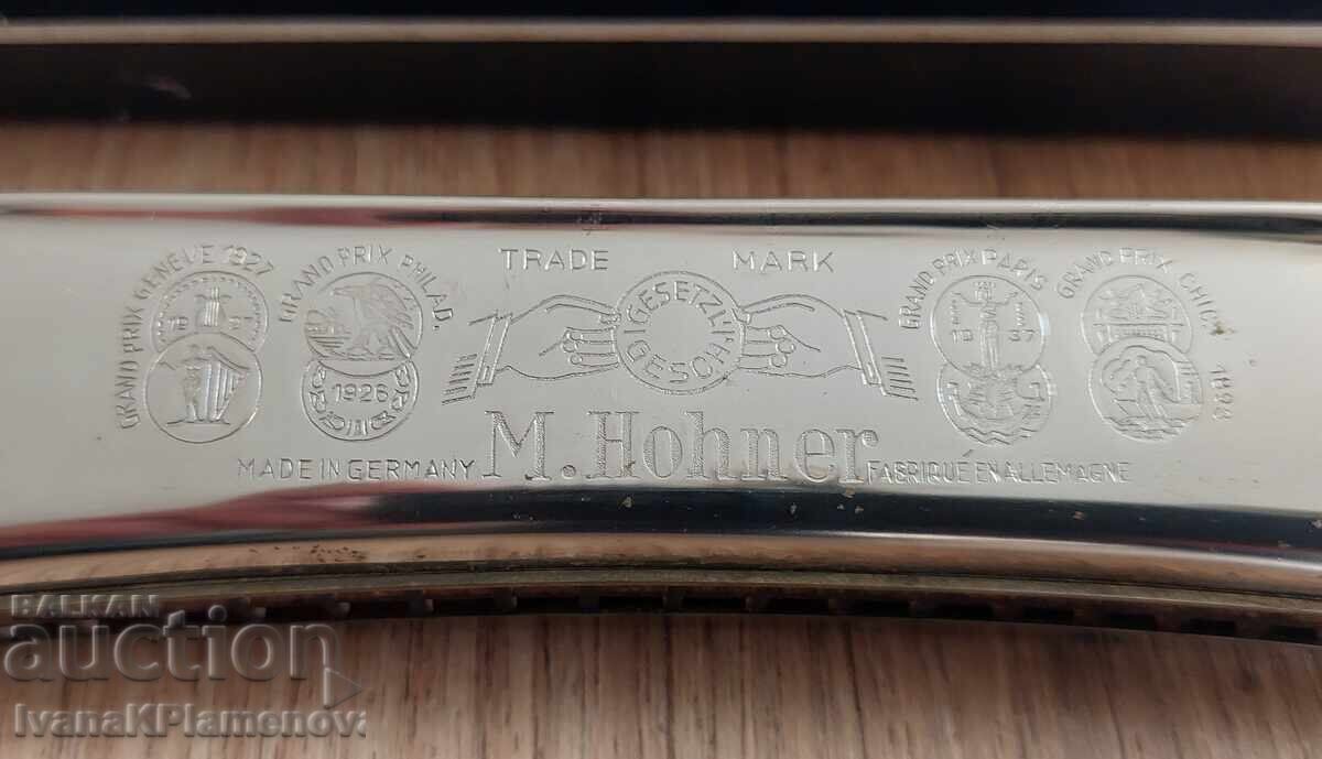 Хармоника  HOHNER Германия за ценители с цена € 40.00 | 78.23 лв.