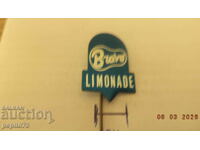 Значка рекламна ,Bravo Limonade,марка безалкохолно