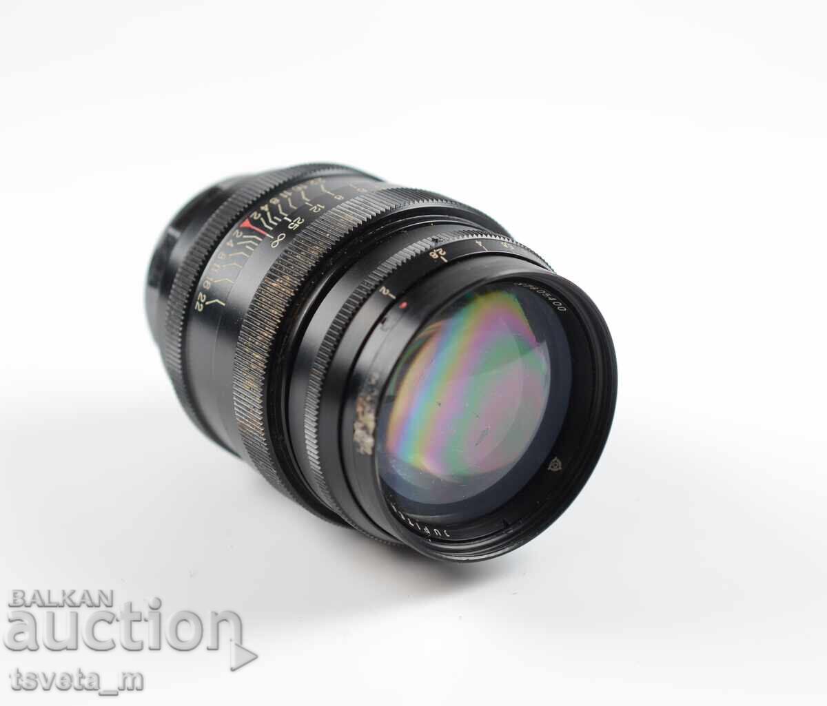 Обектив  Jupiter-9 85mm f/2 - за ремонт или части