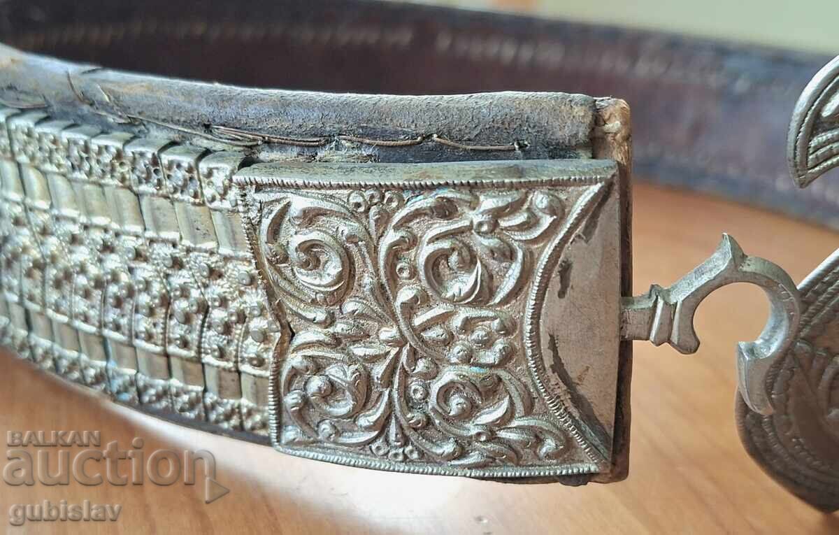 Curea Karnobat, argint, săcean, aurire - 5