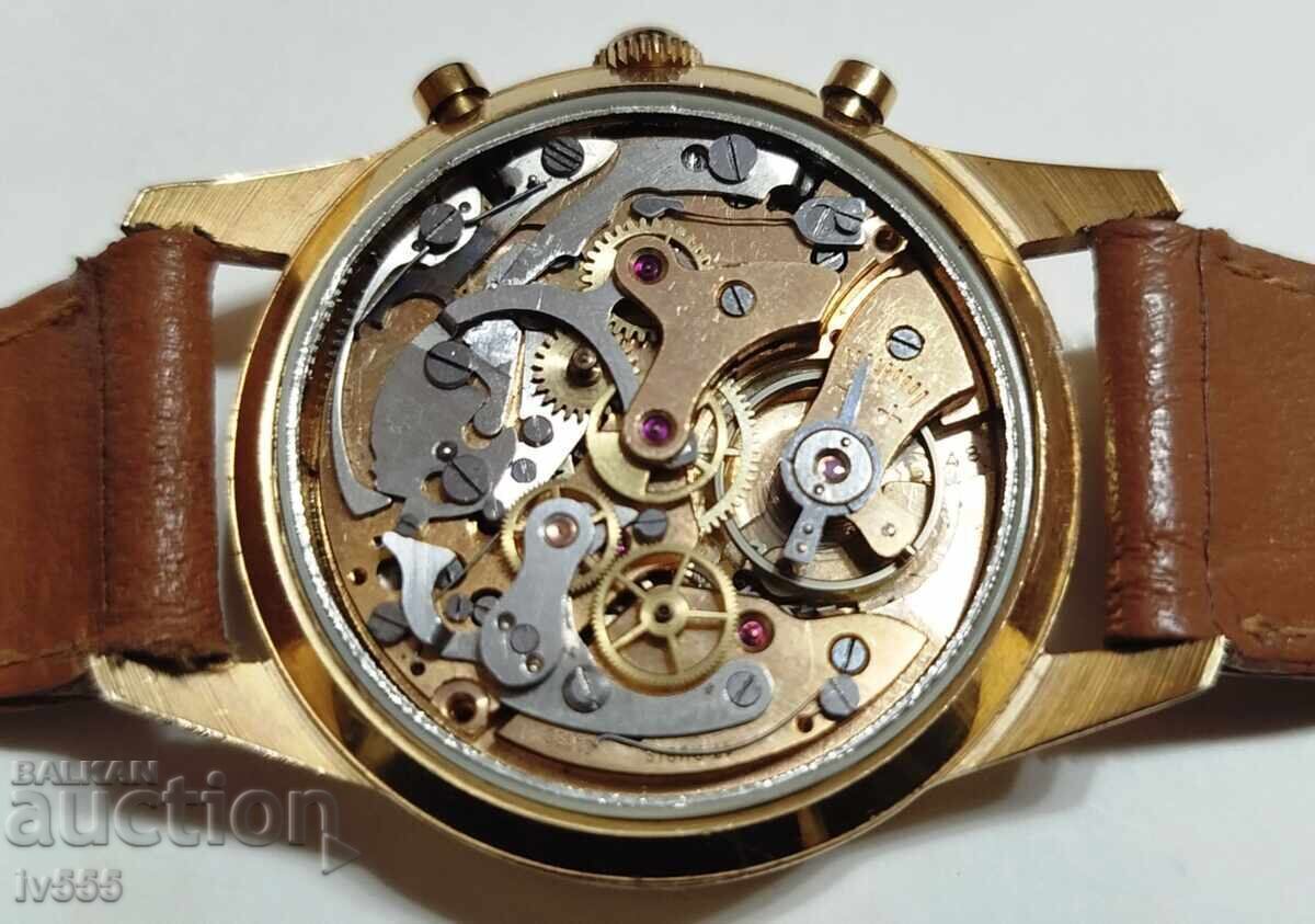 Παράδοση PRODAVAM RŬCHEN SHVEĬTSARSKI MEKHANICHEN CHASOVNIK/KHRONOGRAF-DOGMA