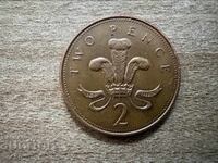 Marea Britanie - 2 penny (1999) - magnetică