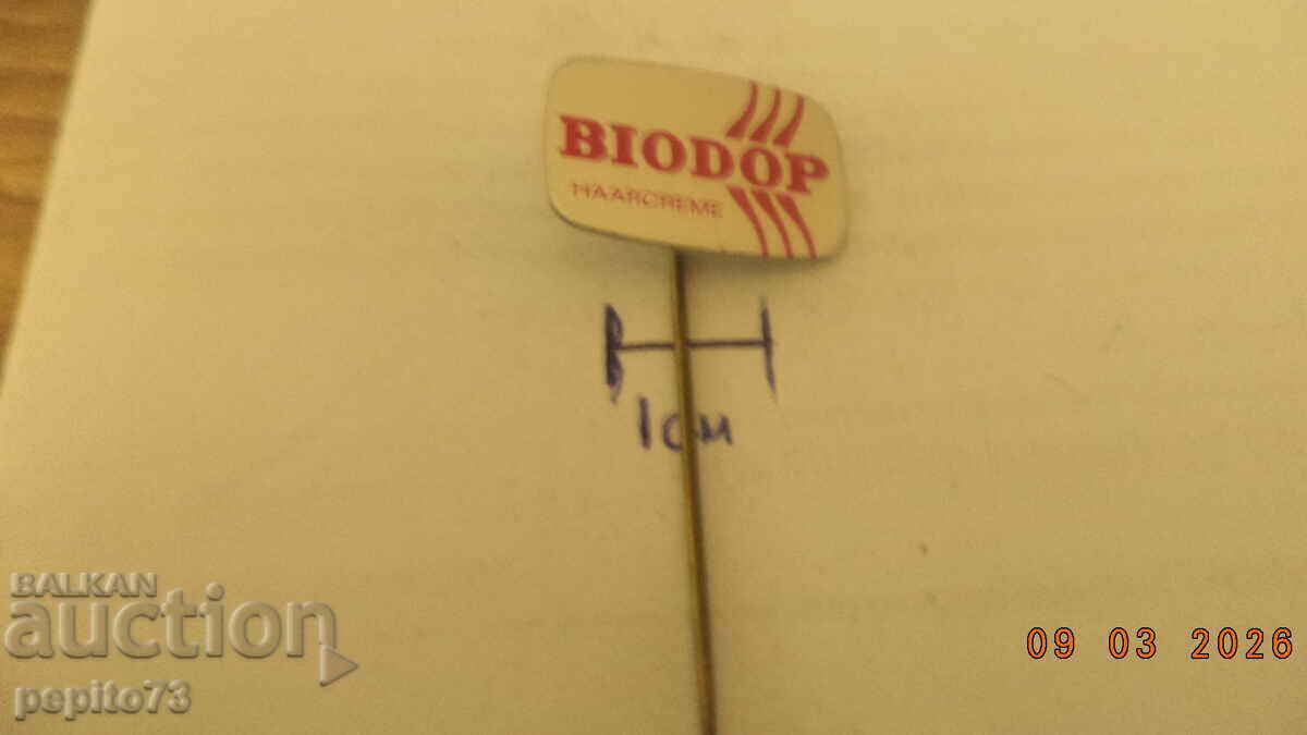 Licitație Znachka reklamna ,BIODOP, frizaorski saloni Licitație Znachka reklamna ,BIODOP, frizaorski saloni