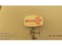 Значка рекламна ,BIODOP, фризьорски салони