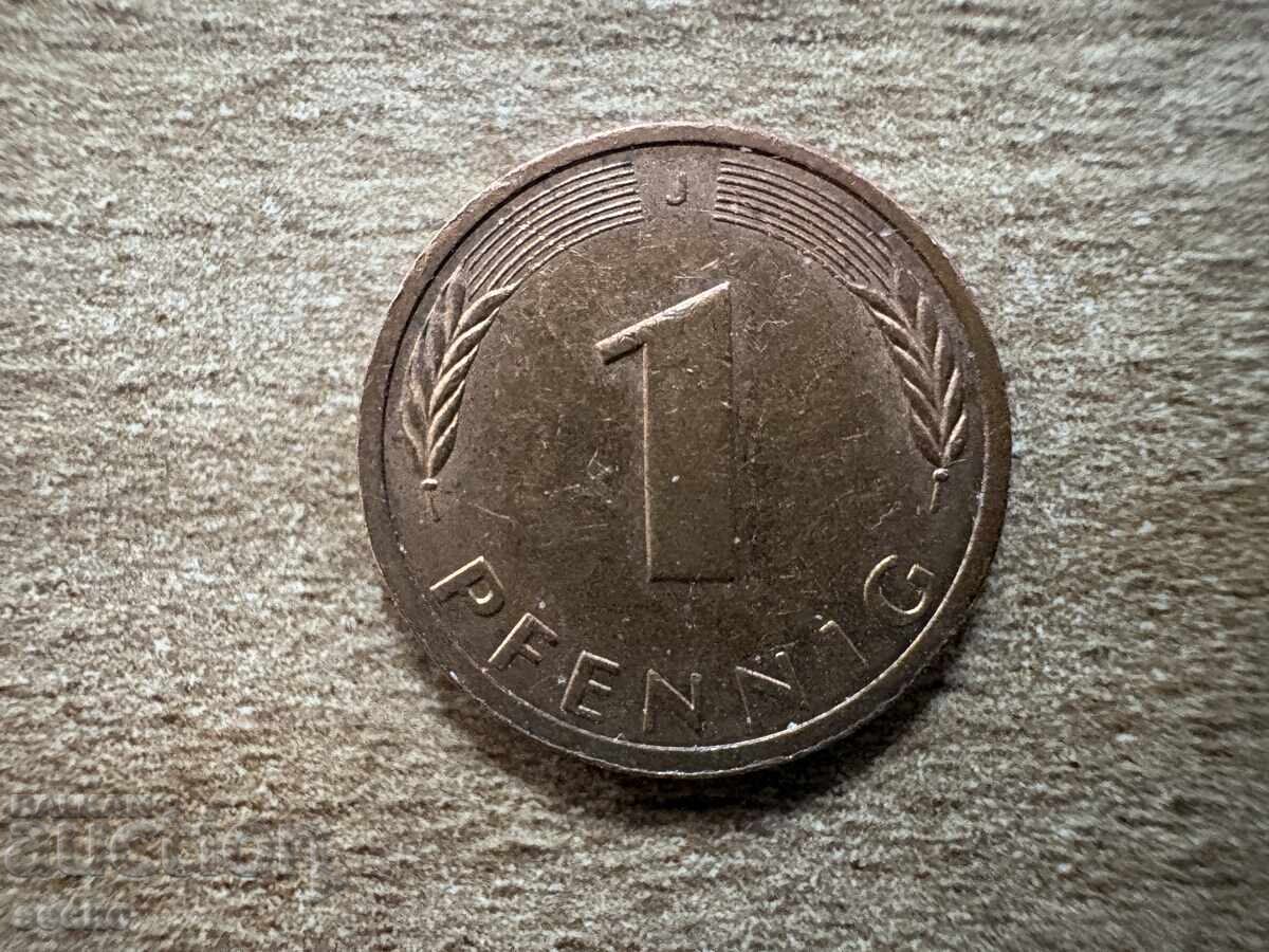 Germania - 1 pfennig (1981) - J