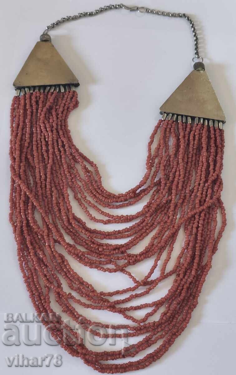 Κολιέ με χάντρες κοραλί - 5