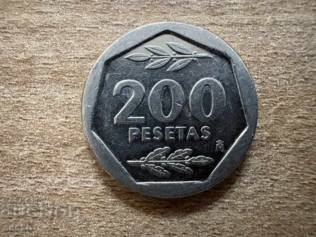 Spania - 200 pesetas (1987)