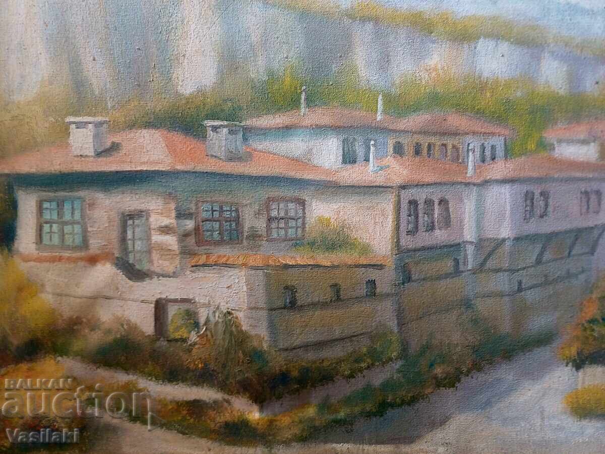 Livrarea Pictură de Todor Gergov, ulei pe pânză Livrarea Pictură de Todor Gergov, ulei pe pânză