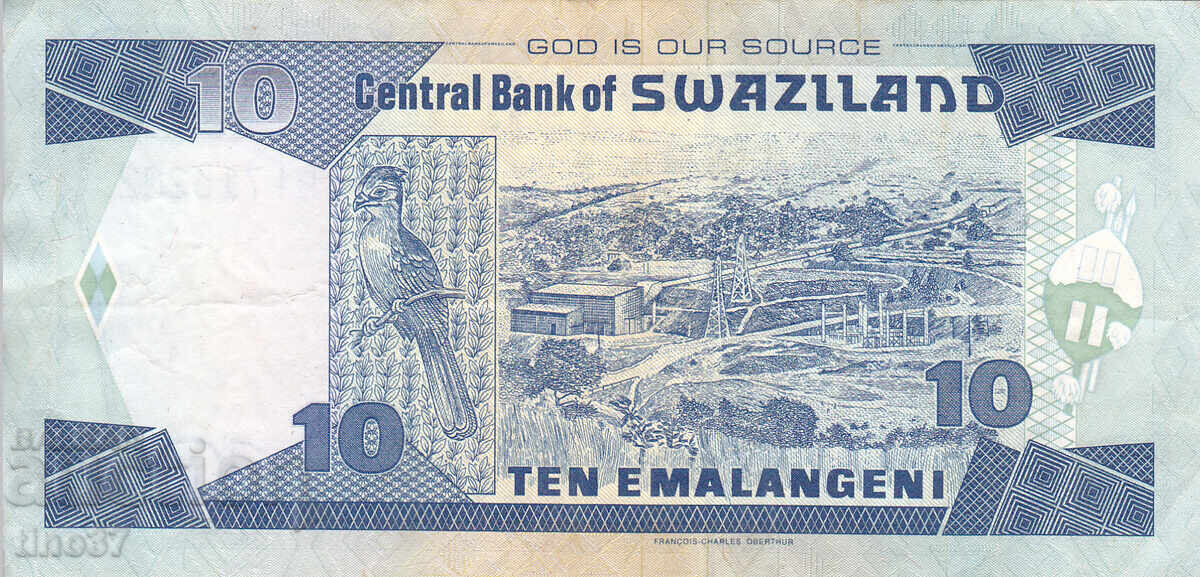Licitație tino37- SWAZILAND /ESWATINI/- 10 EMALANGENI - 2006